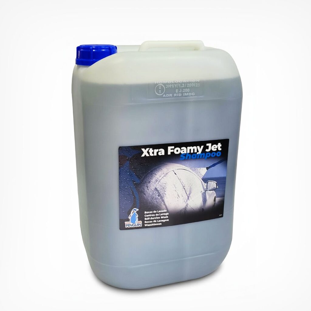 xtra foamy jet shampoo